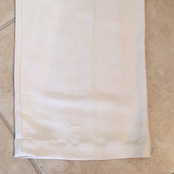 Ann Taylor Linen Taupe Trousers - Picture 2 of 6